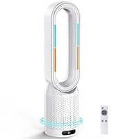 Amazon | 【2025新登場・冷暖兼用羽なし扇風機】SAMONIC タワーファン